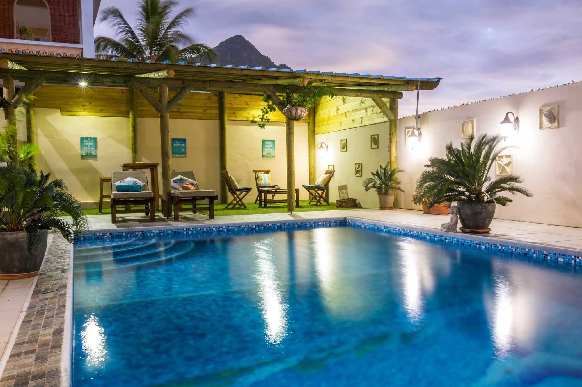 Blue Pearl Resort La Gaulette Ngoại thất bức ảnh