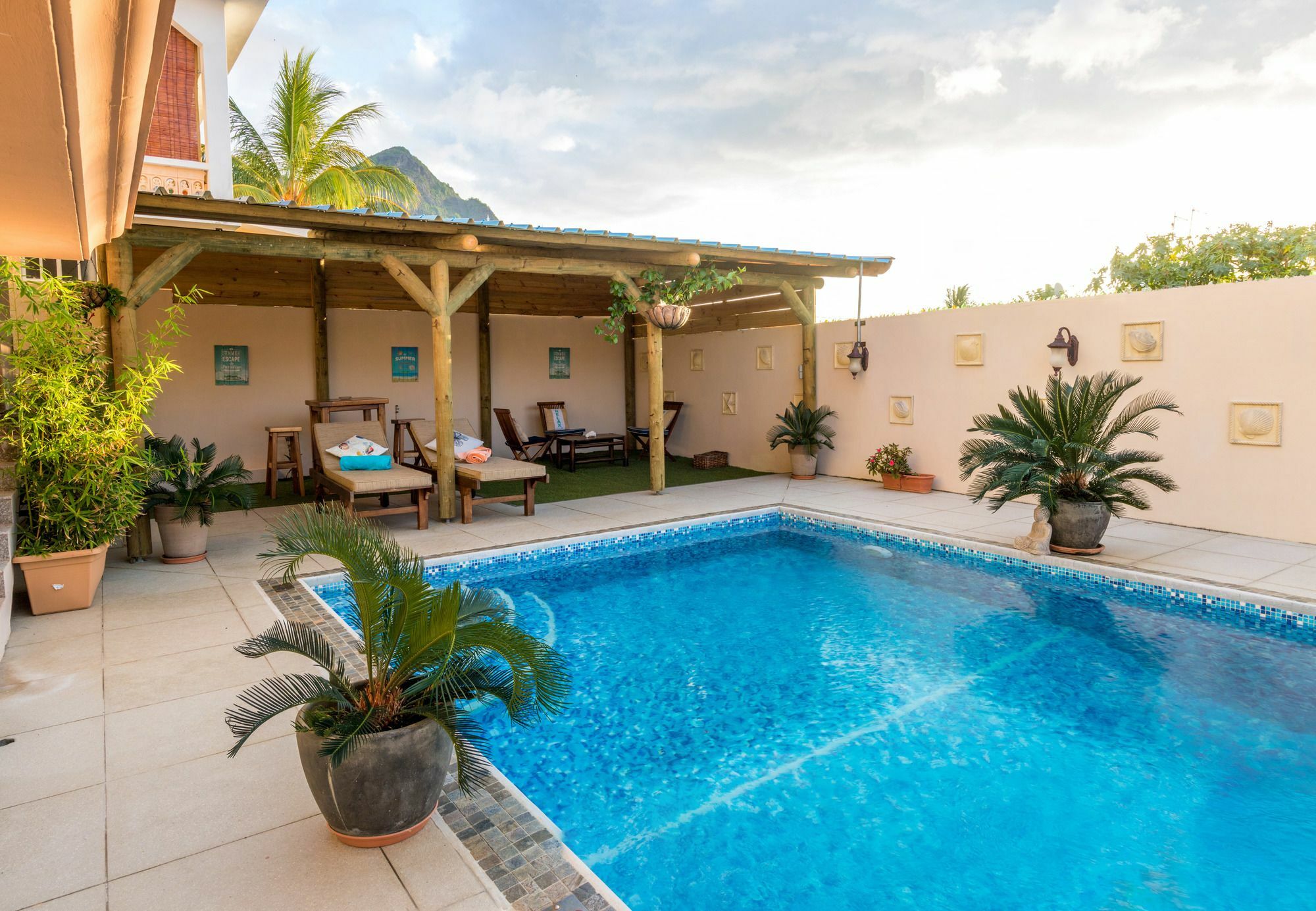 Blue Pearl Resort La Gaulette Ngoại thất bức ảnh